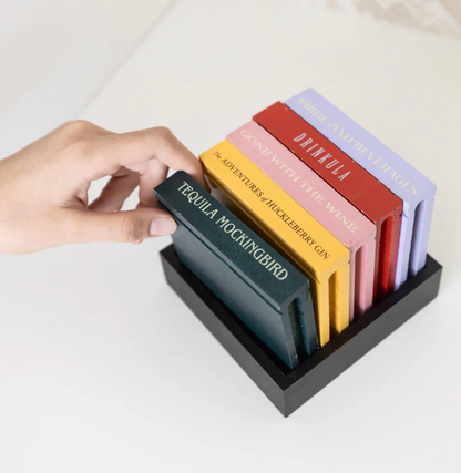 Bookrest Coasters (Pre-Orders Only)